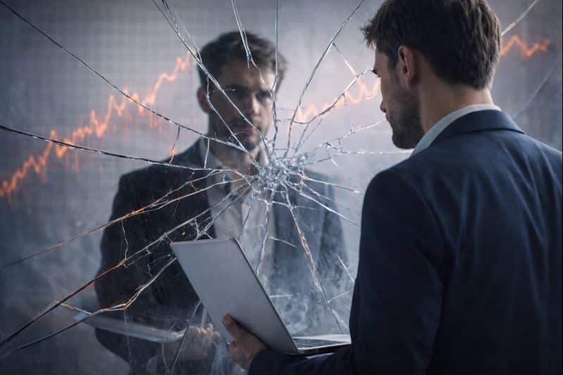 Image representing the hidden risk in the private equity industry