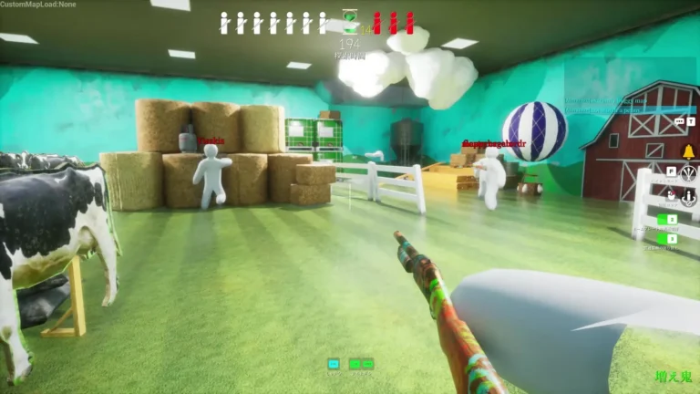 Gameplay shot of Meccha Chameleon