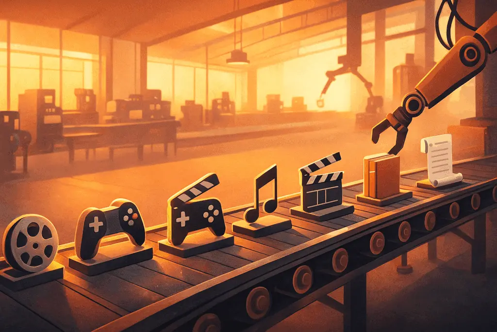 Creativity became a content conveyor belt