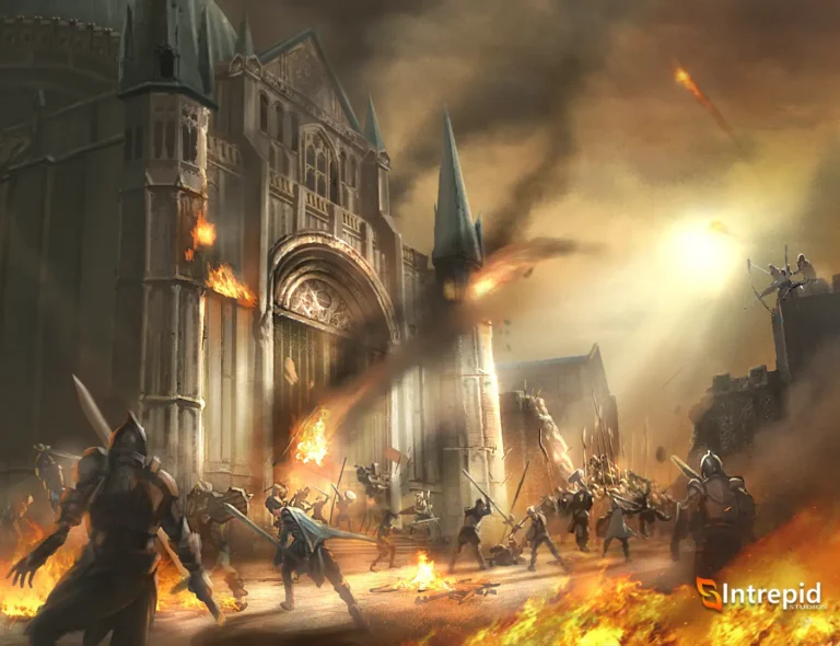 Screenshot showing Ashes of Creation game environment